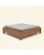 Tufted Low Profile Platform Bed (synthetic illustration; no displayed measurements)