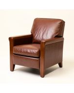 Kirksville 29 '' Wide Genuine Leather Armchair (synthetic illustration; no displayed measurements)
