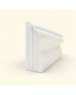 Fluted 4 '' H X 94 1/2 '' W X 3/8 '' D Panel Moulding (synthetic illustration; no displayed measurements)