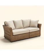 Millcreek Garden 4 Piece Rattan Sofa Seating Group With Cushions (synthetic illustration; no displayed measurements)