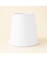 Mnm 15.7 '' H X 20.9 '' W Linen Novelty Lamp Shade ( Screw On ) In White (synthetic illustration; no displayed measurements)