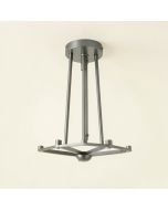 Allegro 4 - Light 16 '' Chandelier Style Drum Flush Mount (synthetic illustration; no displayed measurements)