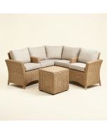 Mclouth Outdoor Furniture 3 Piece Rattan Seating Group With Cushions (synthetic illustration; no displayed measurements)