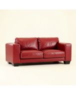 85 '' Faux Leather Tuxedo Arm Sofa (synthetic illustration; no displayed measurements)