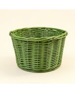 Folding Wicker Grass Weaving Basket Rope Tassel For Storing Cosmetics Dirty Clothes (synthetic illustration; no displayed measurements)