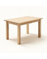 Steiner Pine Solid Wood Dining Table (synthetic illustration; no displayed measurements)