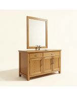 Nashua 60 '' Double Bathroom Vanity Set (synthetic illustration; no displayed measurements)