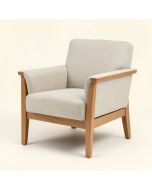 Hegg 28.3 '' Wide Polyester Armchair (synthetic illustration; no displayed measurements)