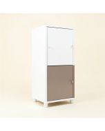Ellsworth 23.6 '' W X 31.1 '' H X 9.65 '' D Free-Standing Bathroom Cabinet (synthetic illustration; no displayed measurements)