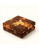 Object Silhouette Form Generated Tie Dye Effect Technique Image Duvet Cover Set (synthetic illustration; no displayed measurements)
