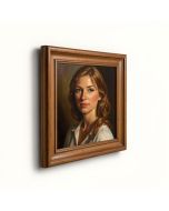Michelle By Crixtover Edwin - Painting Print (synthetic illustration; no displayed measurements)