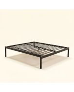 Saxis 14 '' Steel Bed Frame (synthetic illustration; no displayed measurements)