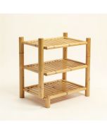 Bamboo Entryway 8 Pair Shoe Rack (synthetic illustration; no displayed measurements)