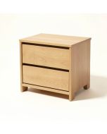 Samons 2 - Drawer Nightstand In Light Brown (synthetic illustration; no displayed measurements)