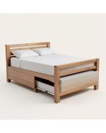 Mickel Modern And Contemporary Fabric Twin Daybed With Trundle (synthetic illustration; no displayed measurements)