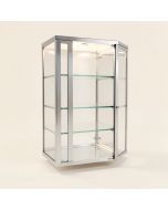 Edition 400 Recessed Frameless 2 Doors Medicine Cabinet With 6 Adjustable Shelves And Led Lighting (synthetic illustration; no displayed measurements)
