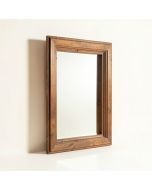 Lorcan Rustic Traditional Beveled Accent Mirror (synthetic illustration; no displayed measurements)