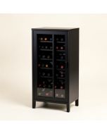 Cendrillon Wood Storage 12 Bottle Floor Wine Cabinet (synthetic illustration; no displayed measurements)
