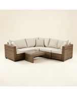 Dupalais Outdoor 5 Piece Sofa Seating Group With Cushions (synthetic illustration; no displayed measurements)