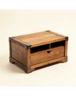 Felita Solid Wood Coffee Table With Storage (synthetic illustration; no displayed measurements)