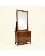 Amarissa Solid Wood Jewelry Armoire With Mirror (synthetic illustration; no displayed measurements)