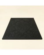 Tangier Scroll Floral 30 In . X 18 In . Non-Slip Outdoor Door Mat (synthetic illustration; no displayed measurements)