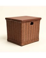 Outdoor 122 Gallon Resin Deck Box (synthetic illustration; no displayed measurements)