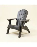 Classic Plastic Folding Adirondack Chair (synthetic illustration; no displayed measurements)