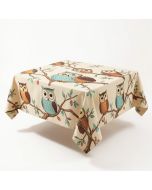 Owl Tablecloth (synthetic illustration; no displayed measurements)
