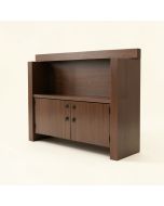 Baebel Full Bookcase Headboard (synthetic illustration; no displayed measurements)
