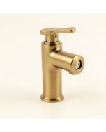 Single Hole Lever Vessel Sink Bathroom Faucet With Drain Assembly (synthetic illustration; no displayed measurements)