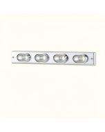 4-Light Dimmable Polished Chrome Vanity Light (synthetic illustration; no displayed measurements)