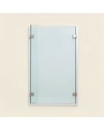 Sapphire 56 '' W X 60 '' H Bypass Semi-Frameless Tub Door With Clearmax Technology (synthetic illustration; no displayed measurements)
