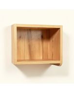 Steadman 20 '' W X 36 '' H X 8 '' D Solid Wood Wall Mounted Bathroom Shelves (synthetic illustration; no displayed measurements)