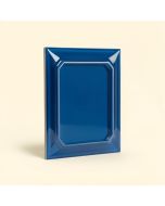 3 '' X 6 '' Beveled Glass Subway Tile In Blue (synthetic illustration; no displayed measurements)
