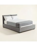 Twin Size Platform Bed With Adjustable Trundle (synthetic illustration; no displayed measurements)
