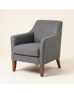 Hemington Upholstered Parsons Chair In Gray (synthetic illustration; no displayed measurements)
