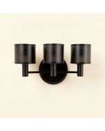 Bathroom Vanity Light 3 Light Wall Sconce Fixture Wall Mount Lamp Shade (synthetic illustration; no displayed measurements)