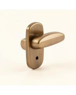 Passage Lever Door Handle [ Non-Locking Lever Set ] For Hallway Doors (synthetic illustration; no displayed measurements)