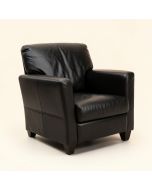 Aayusha 30.7 '' Wide Genuine Leather Armchair (synthetic illustration; no displayed measurements)