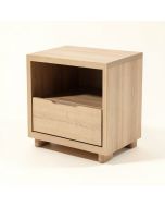 Evalisse 1 - Drawer Nightstand In Light Brown (synthetic illustration; no displayed measurements)
