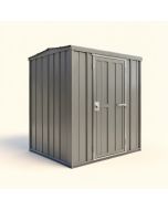 6 Ft. W X 4 Ft. D Metal Storage Shed (synthetic illustration; no displayed measurements)