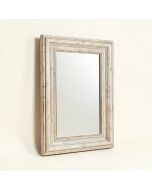 Hollifield Traditional Beveled Distressed Accent Mirror (synthetic illustration; no displayed measurements)