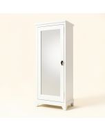 Yaqub Over The Door Jewelry Armoire With Mirror (synthetic illustration; no displayed measurements)