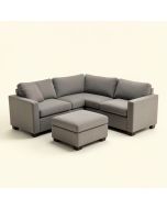 Peeples 131 '' Wide Reversible Modular Corner Sectional With Ottoman (synthetic illustration; no displayed measurements)