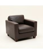 Tatiana 68.13 '' Faux Leather Square Arm Loveseat (synthetic illustration; no displayed measurements)