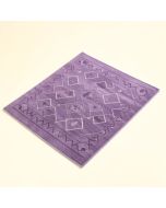 Delcastillo Geometric Purple Area Rug (synthetic illustration; no displayed measurements)