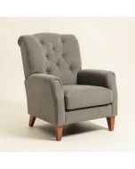 Twining 29 '' Wide Tufted Polyester Wingback Chair (synthetic illustration; no displayed measurements)