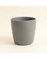 Happy Planter Planter , 14 '' X 14 '' X 13.6 '' , Continental Gray (synthetic illustration; no displayed measurements)