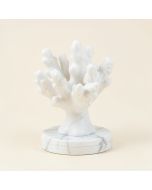 Sizer Aluminum Coral Marble Base Sculpture (synthetic illustration; no displayed measurements)